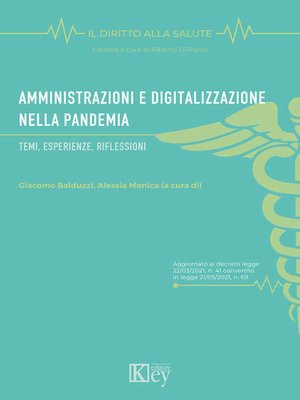 cover image of Amministrazioni e digitalizzazione nella pandemia